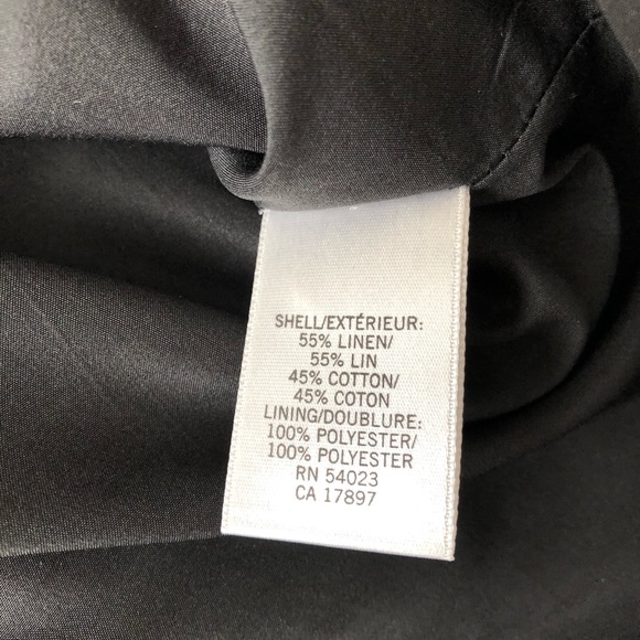 Banana Republic Linen denim color pencil skirt M3 - Picture 4 of 7